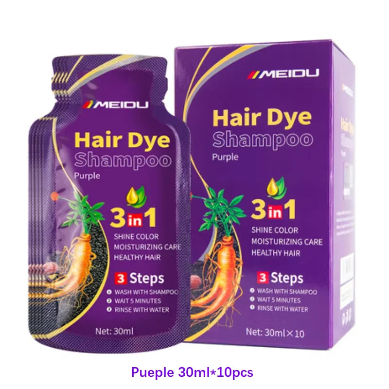 3-in-1 Quick Hair Dye Shampoo