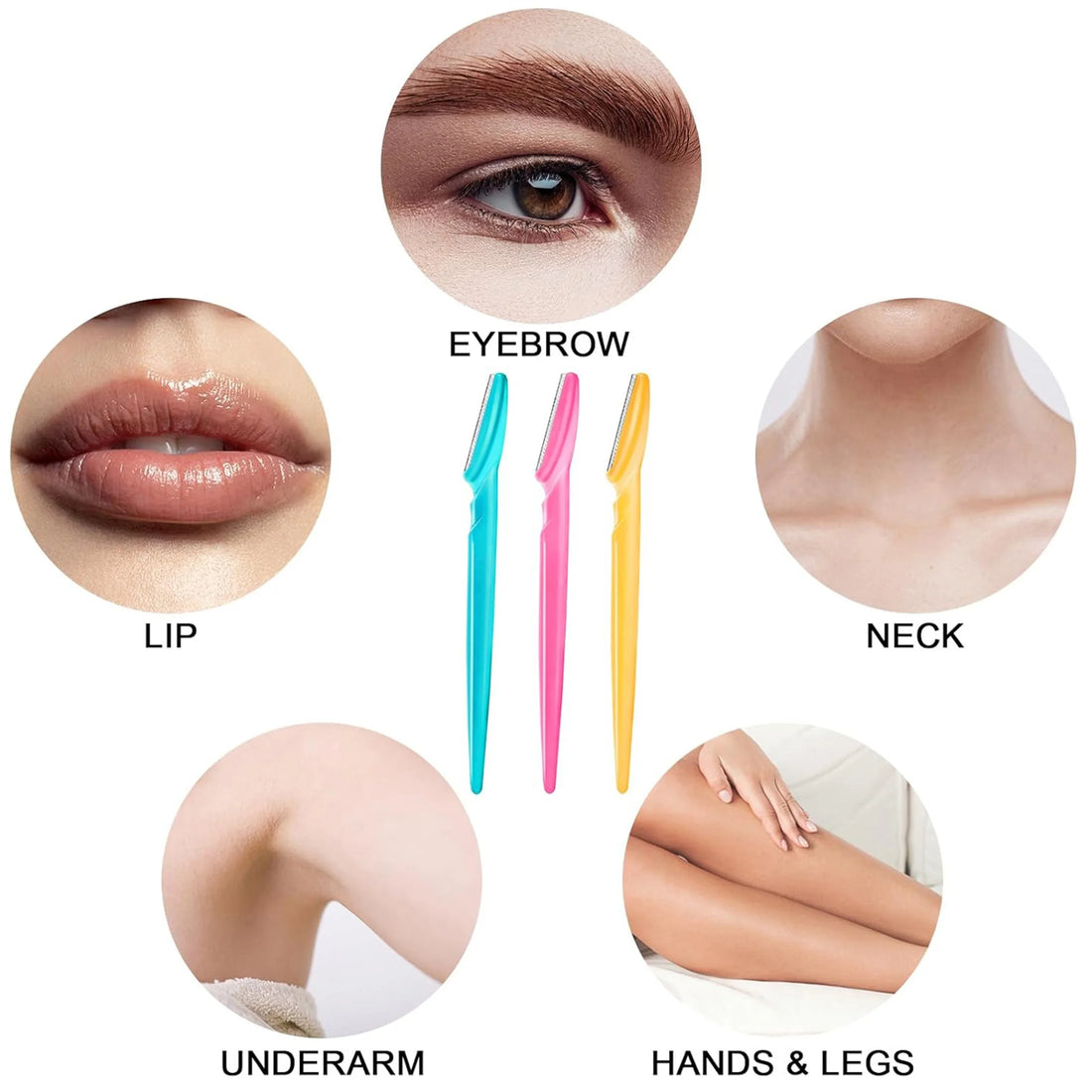 10/40Pcs Eyebrow Trimmer