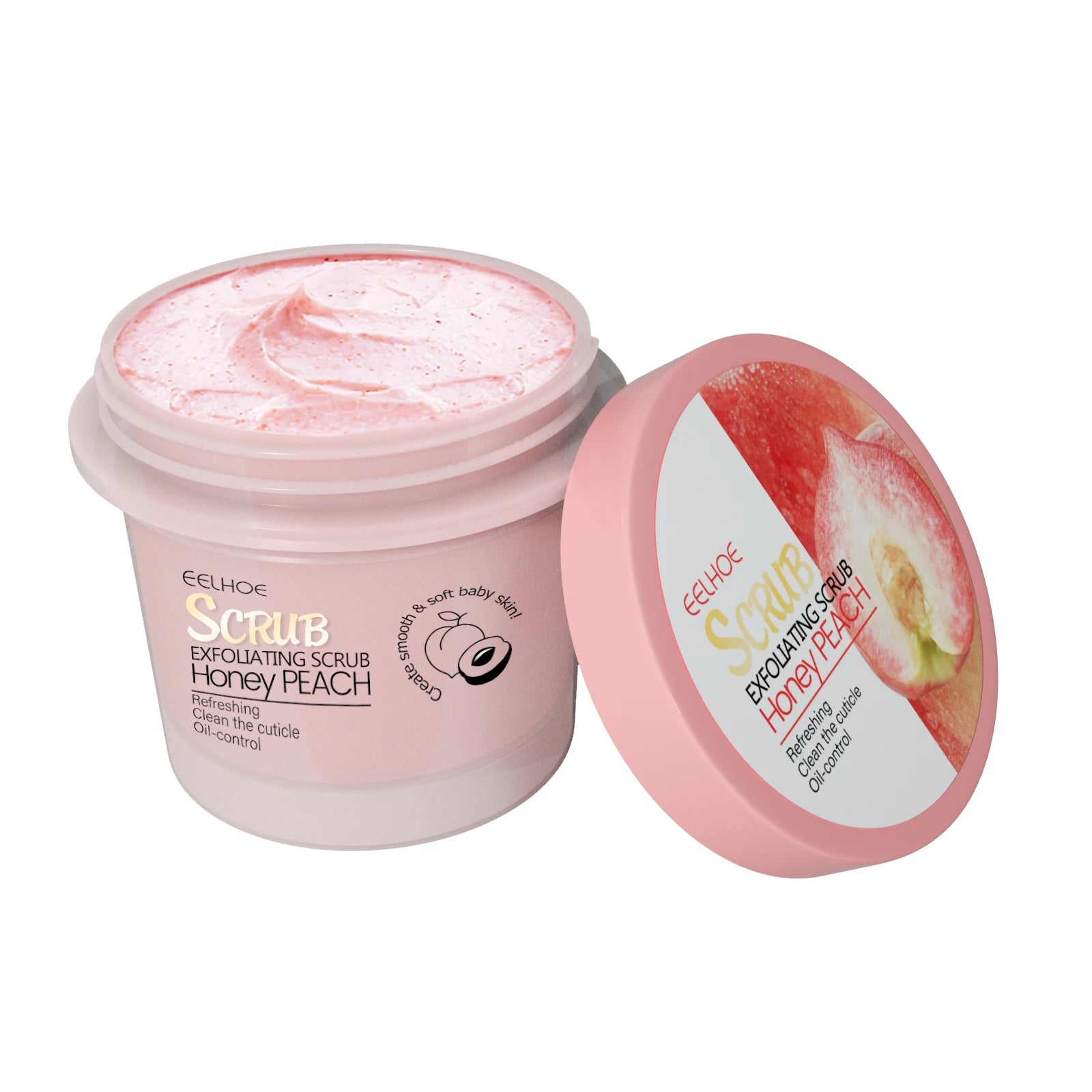 Honey Peach Body Scrub Cream