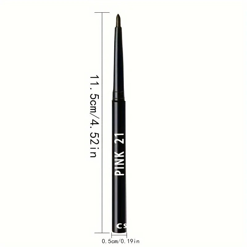 5-Pack Waterproof &amp; Sweat-Proof Black Eyeliner Pencil