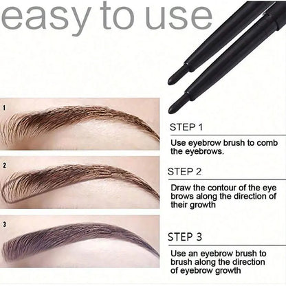 5-Pack Waterproof &amp; Sweat-Proof Black Eyeliner Pencil