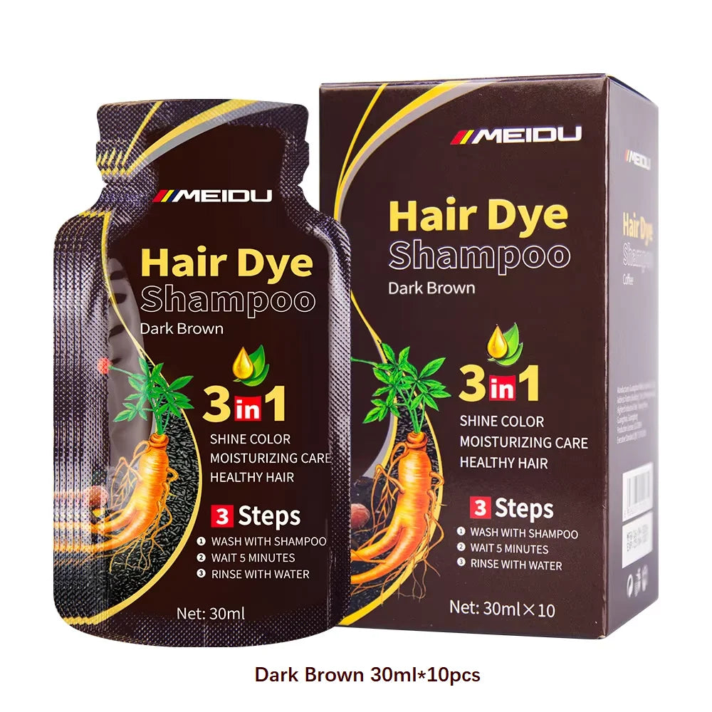 3-in-1 Quick Hair Dye Shampoo