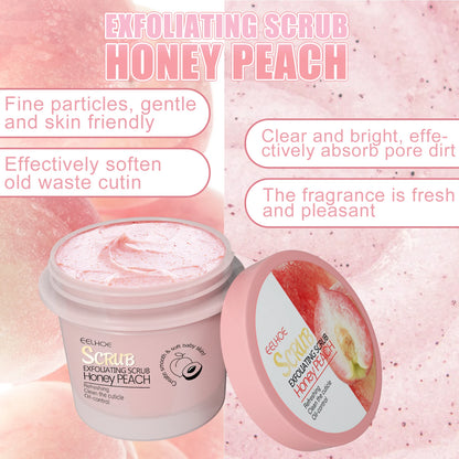 Honey Peach Body Scrub Cream