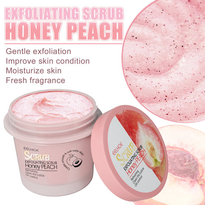Honey Peach Body Scrub Cream